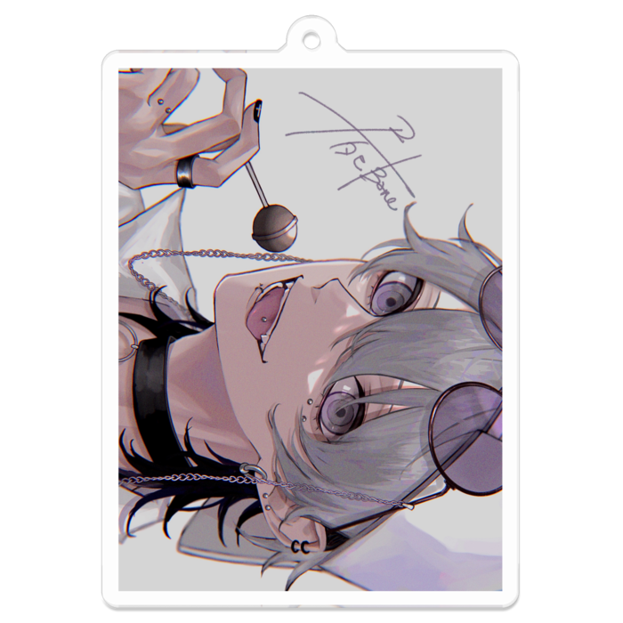 アクリルキーホルダー - 70 x 70 (mm)