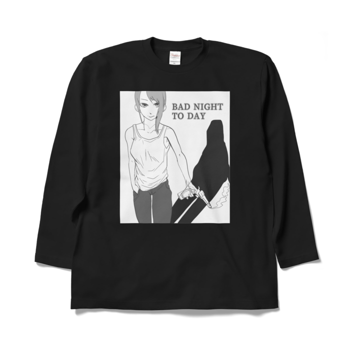 ロングスリーブTシャツ - XL - ブラック