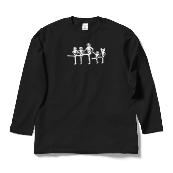 ロングスリーブTシャツ - L - ブラック