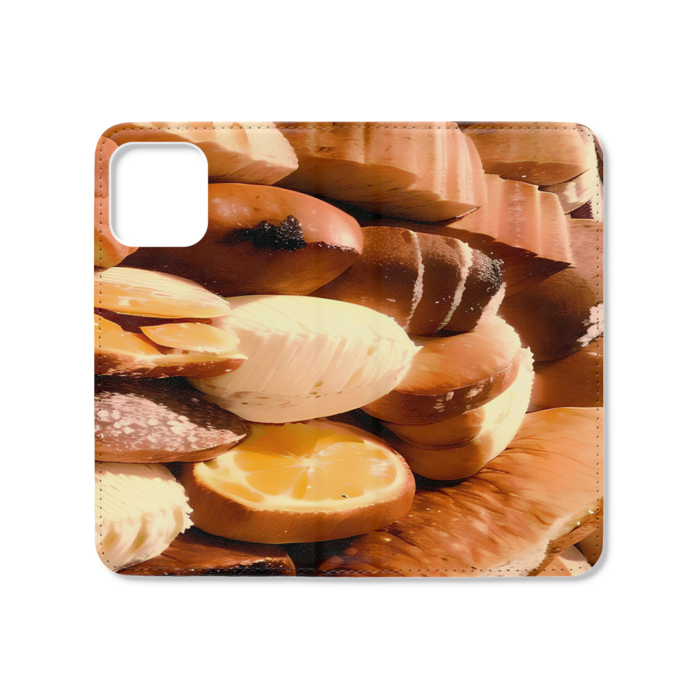 手帳型iPhoneケース（ベルトなし） - iPhone12 / 12 Pro - ストラップ穴 なし