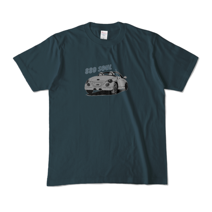 カラーTシャツ - M - デニム (濃色)