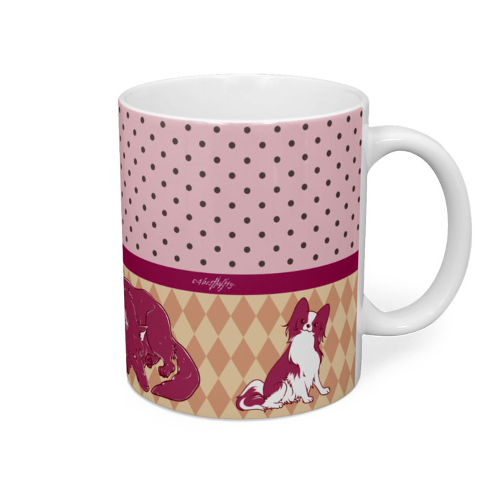 マグカップ - 直径 8 cm / 高さ 9.5 cmストロベリー