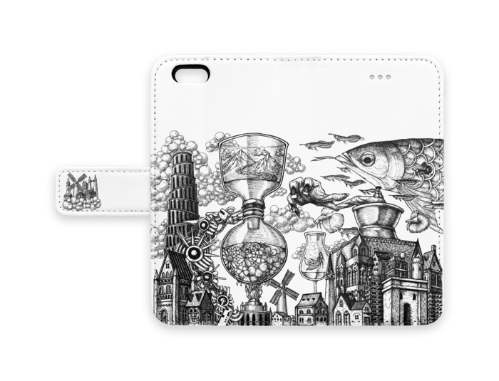 手帳型iPhoneケース - iPhone 6 / 6s - ストラップ穴 なし