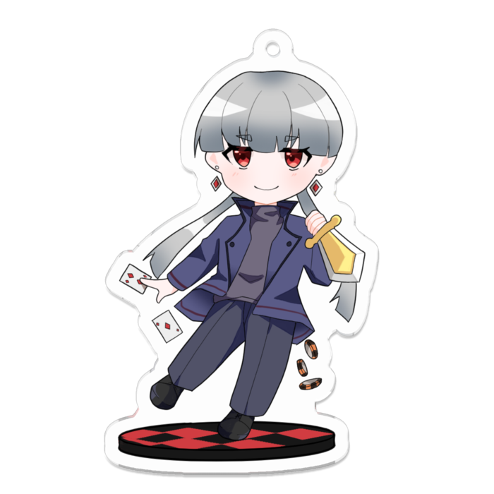 アクリルキーホルダー - 70 x 70 (mm)