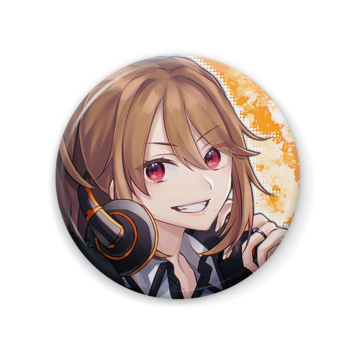 丸型缶バッジ - 57mm