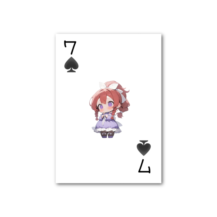 フォト風カード - 縦 - 両面