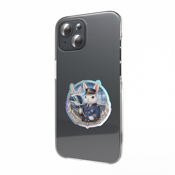 オーロラスマホステッカー - 縦