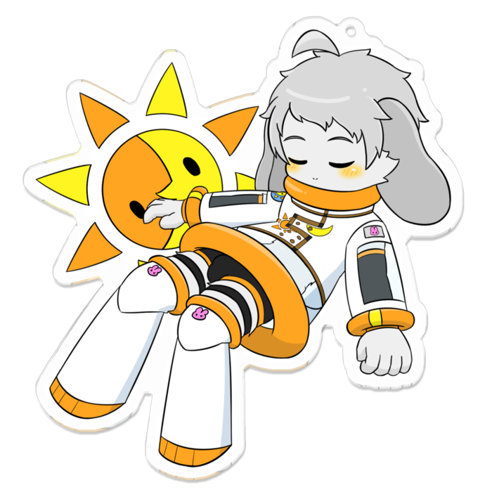 アクリルキーホルダー - 100 x 100 (mm)