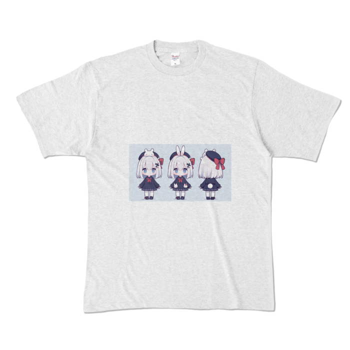 カラーTシャツ - XL - アッシュ (淡色)