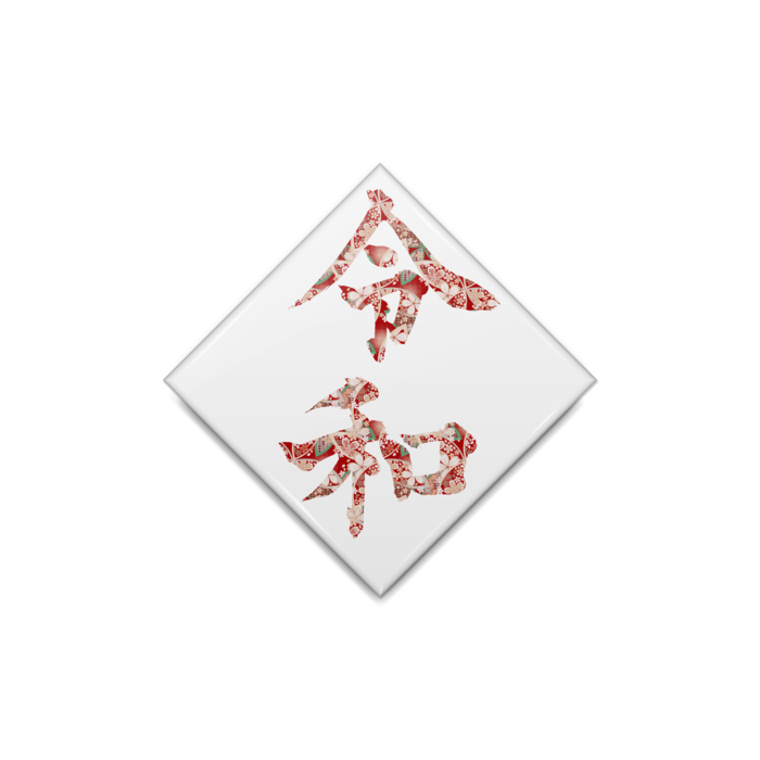 缶バッジ - ひし形40mm