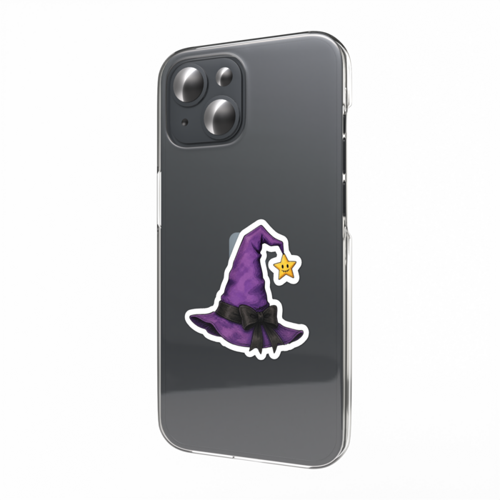 帽子スマホステッカー - W55 × H91mm 以内