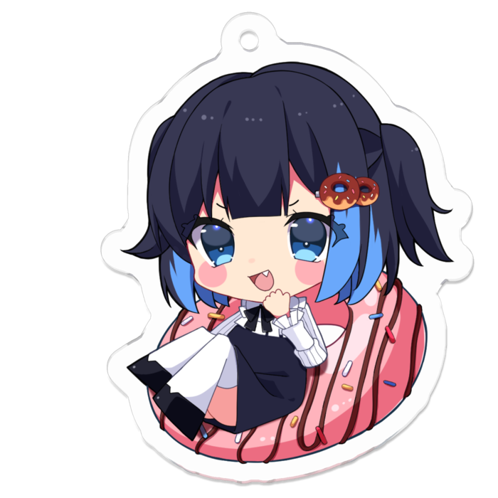 アクリルキーホルダー（コーティング） - 50 x 50 (mm)