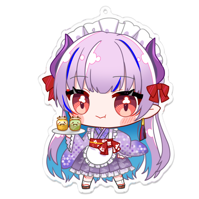 アクリルキーホルダー - 100 x 100 (mm)
