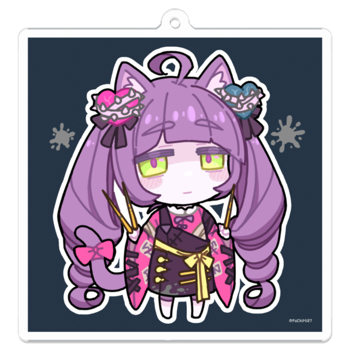 アクリルキーホルダー - 70 x 70 (mm)