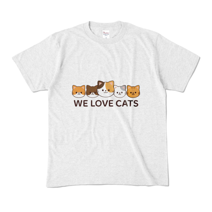 カラーTシャツ - M - アッシュ (淡色)