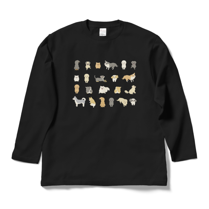 ロングスリーブTシャツ 黒 L