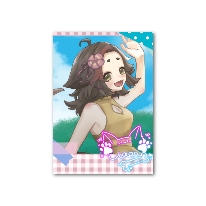 フォト風カード - 縦 - 片面