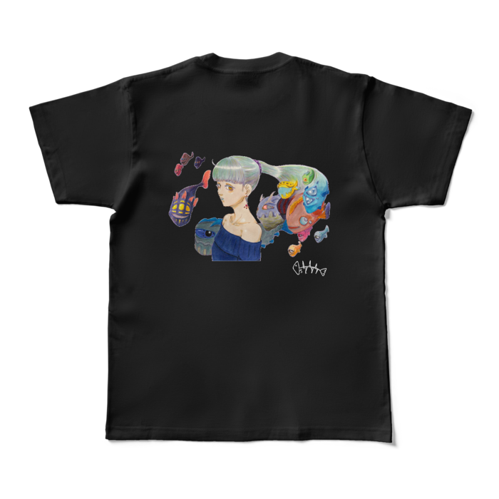 カラーTシャツ - M - ブラック (濃色)