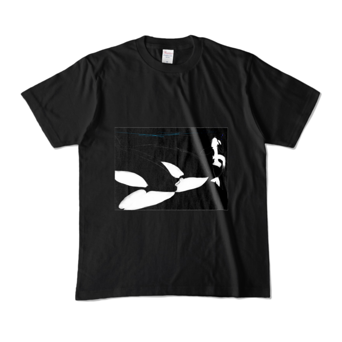 カラーTシャツ - M - ブラック (濃色)