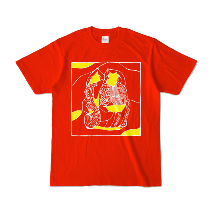 カラーTシャツ - S - レッド (濃色)
