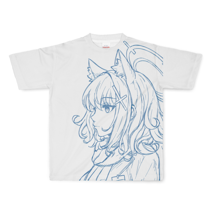 フルグラフィックTシャツ - L - 正面印刷のみ