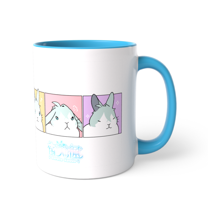 ツートンカラーマグカップ - 直径 8.2cm / 高さ 9.5cm