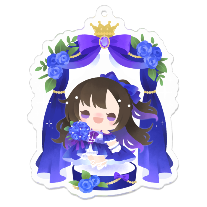 アクリルキーホルダー - 70 x 70 (mm)
