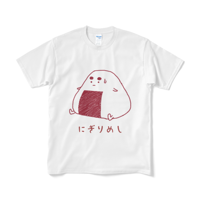 片面（前）Tシャツ（短納期） - M - ホワイト(1)