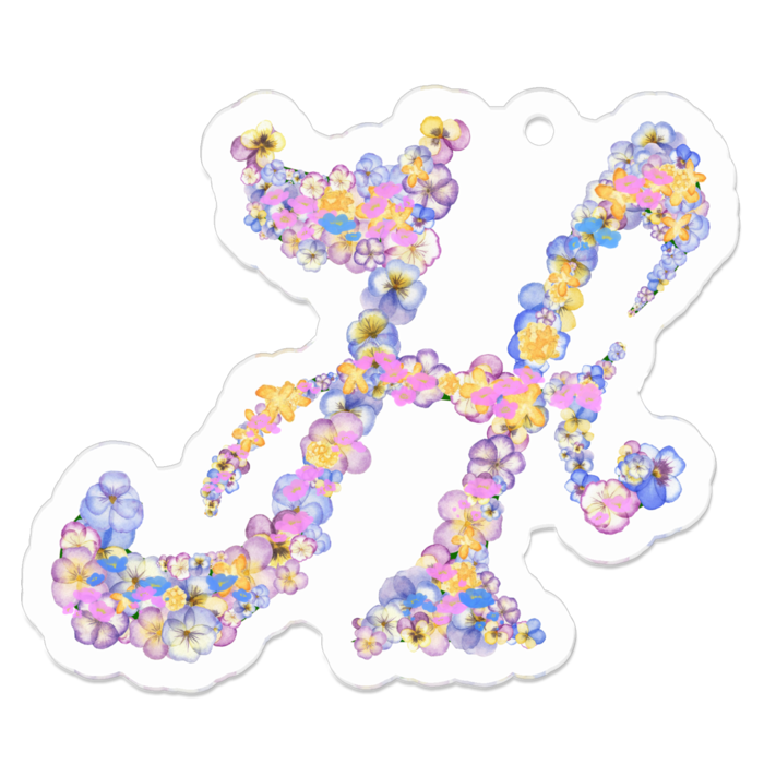 H　アクリルキーホルダー - 50 x 50 (mm)(7)