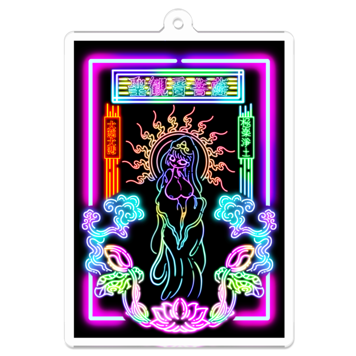 アクリルキーホルダー - 70 x 70 (mm)