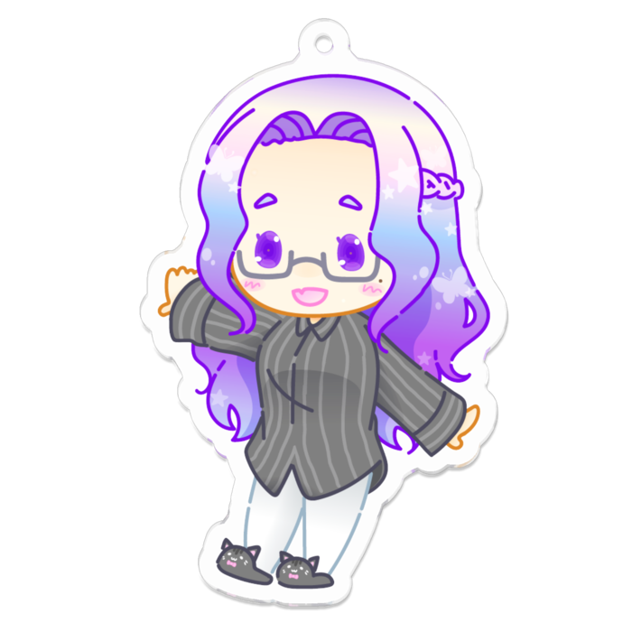 アクリルキーホルダー - 70 x 70 (mm)