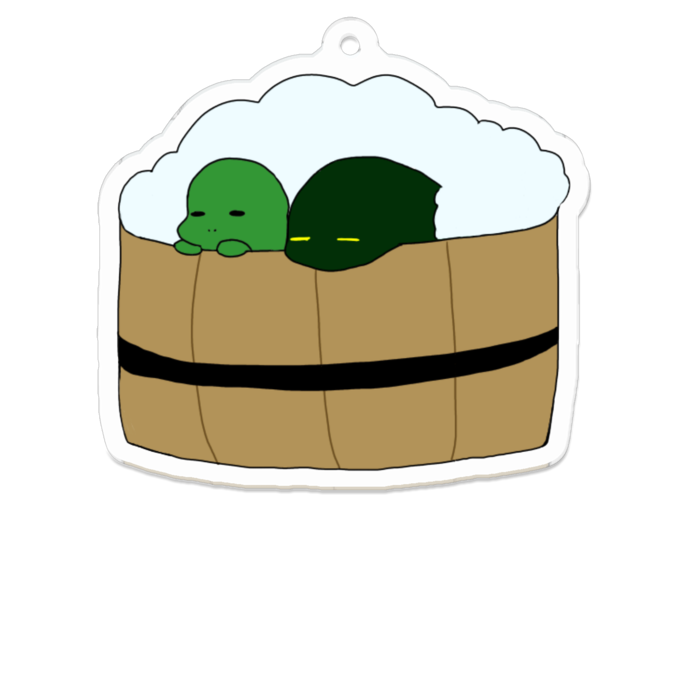 アクリルキーホルダー - 70 x 70 (mm)