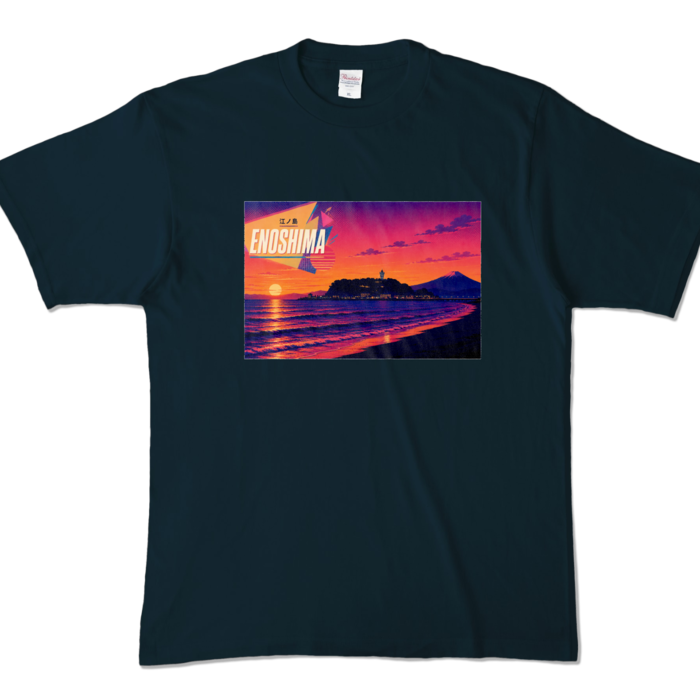 カラーTシャツ - XL - ネイビー (濃色)