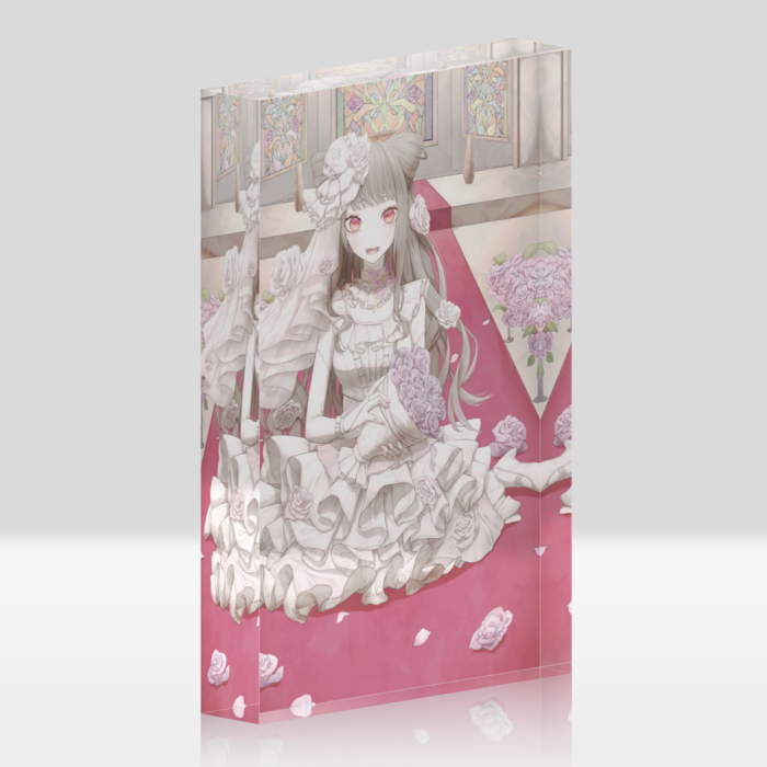 Junebride(縦)アクリルブロック - 100x148mm(1)