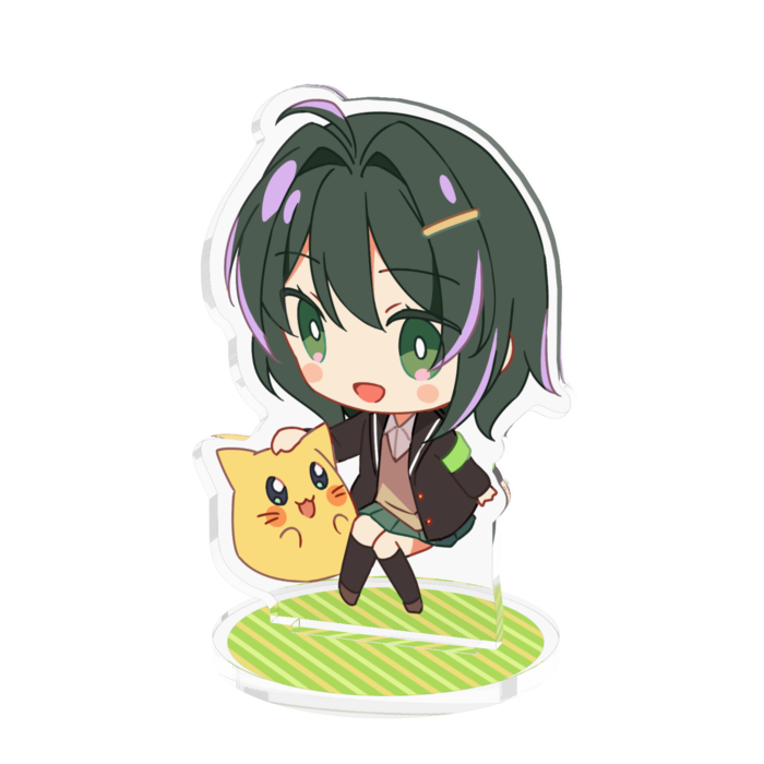 しゅいろママ×にゃんぷっぷー - 70x70mm