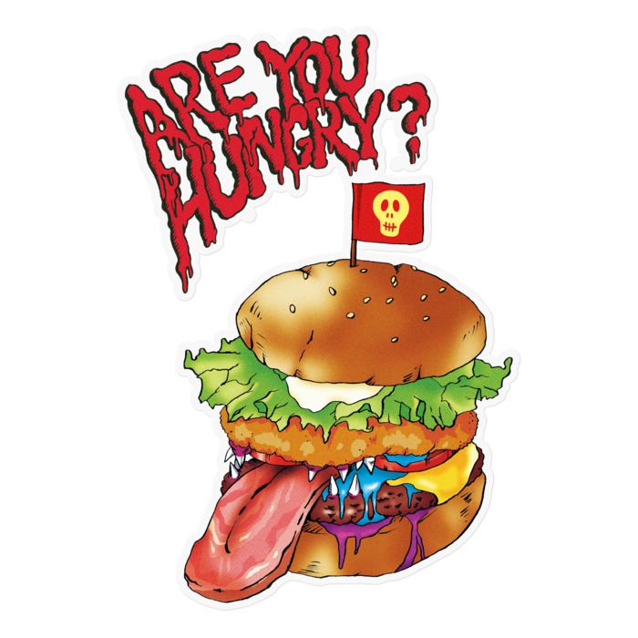 Are you hungry?（ハンバーガー）
