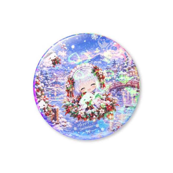 ホログラム缶バッジ - 25mm
