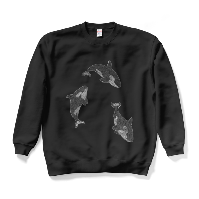 スウェット - XL - ブラック(黒鯱)