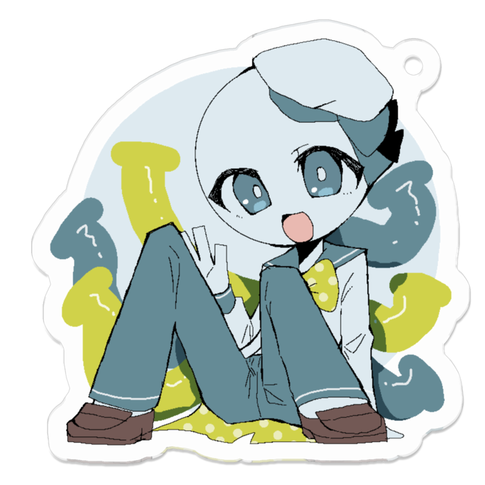 アクリルキーホルダー - 50 x 50 (mm)