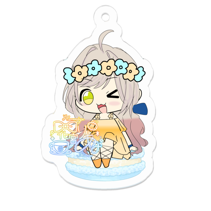 アクリルキーホルダー - 50 x 50 (mm)
