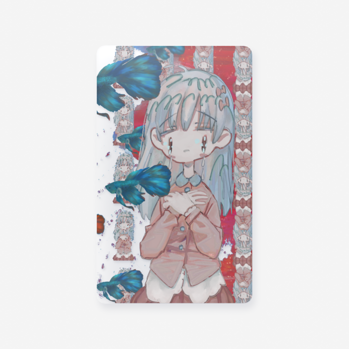 クリアカード - 名刺（55 × 91mm）