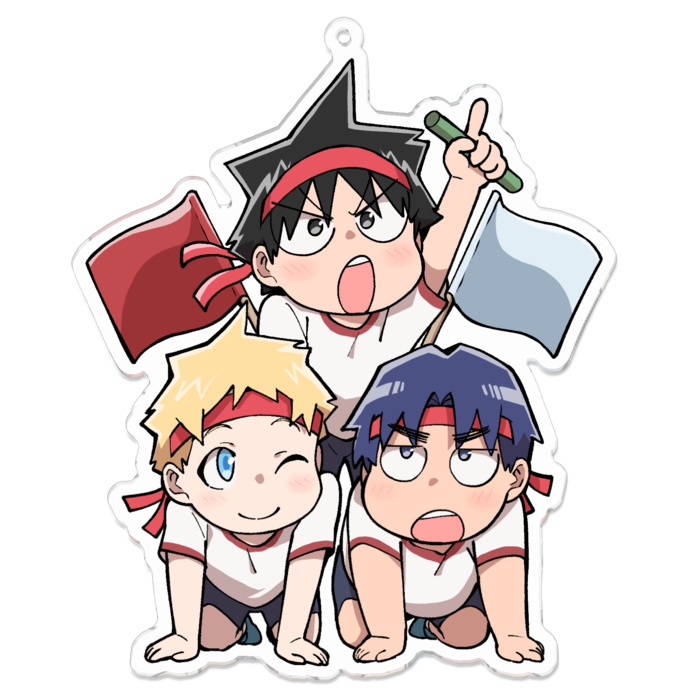 アクリルキーホルダー - 100 x 100 (mm)