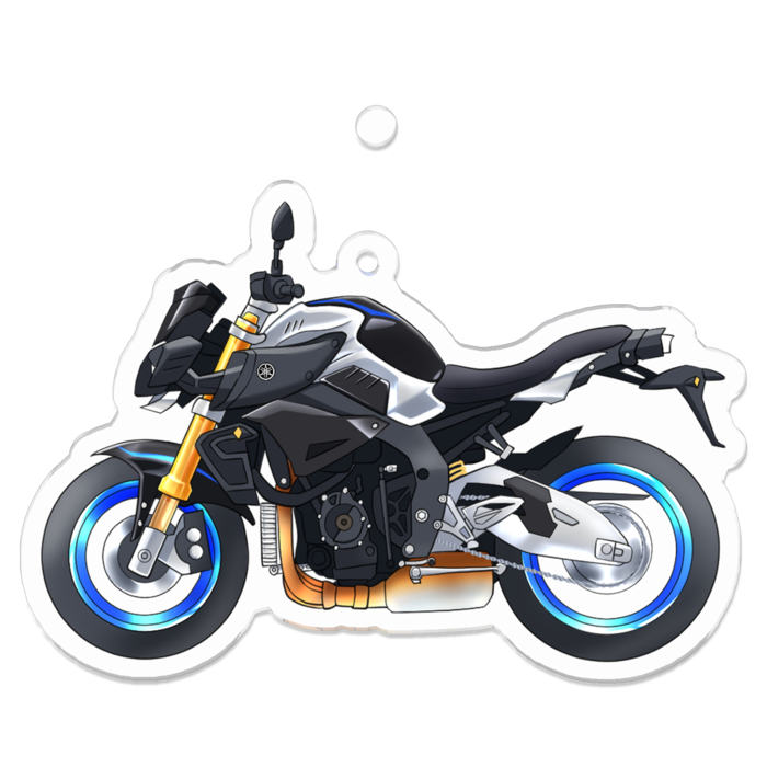 アクリルキーホルダー（コーティング） - 70 x 70 (mm)