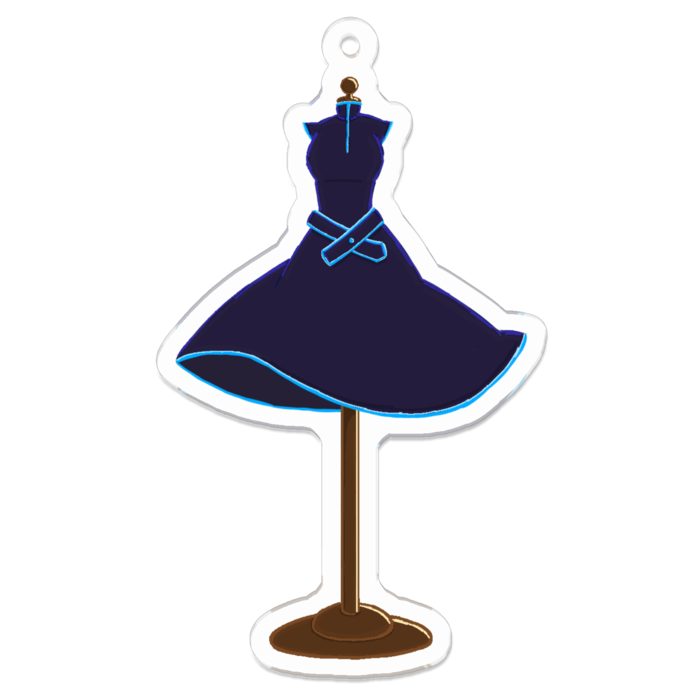 アクリルキーホルダー - 70 x 70 (mm)