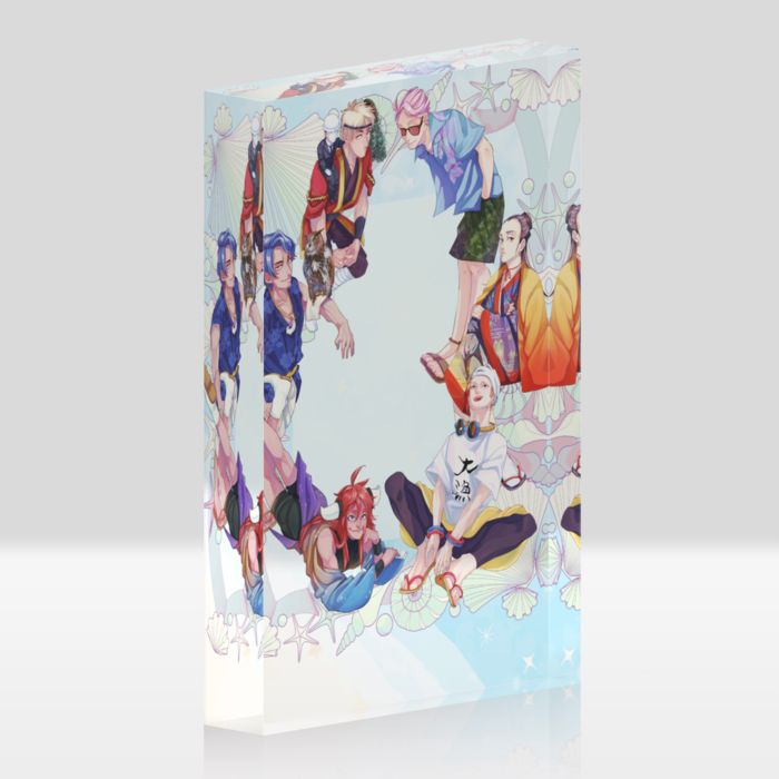 アクリルブロック - 100x148mm