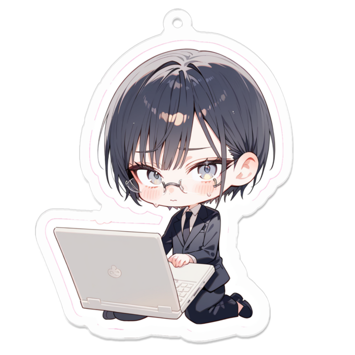 アクリルキーホルダー - 70 x 70 (mm)