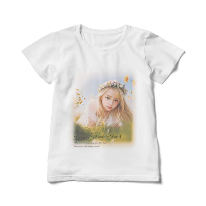 レディースTシャツ - L - 白