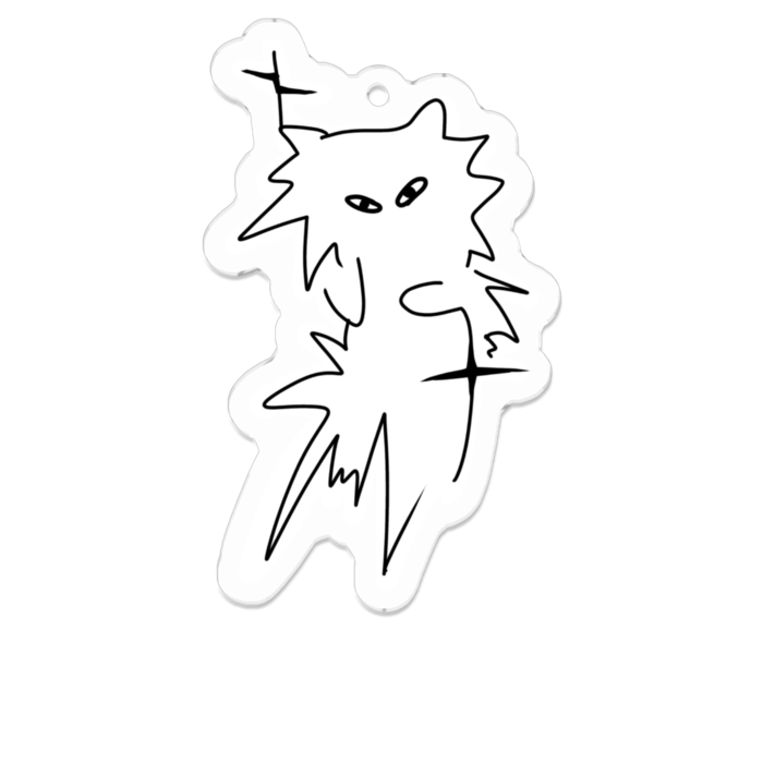 アクリルキーホルダー - 70 x 70 (mm)