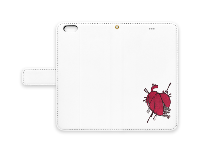 手帳型iPhoneケース - iPhone6 Plus - ストラップ穴 あり