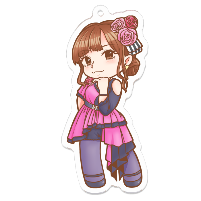 アクリルキーホルダー - 70 x 70 (mm)